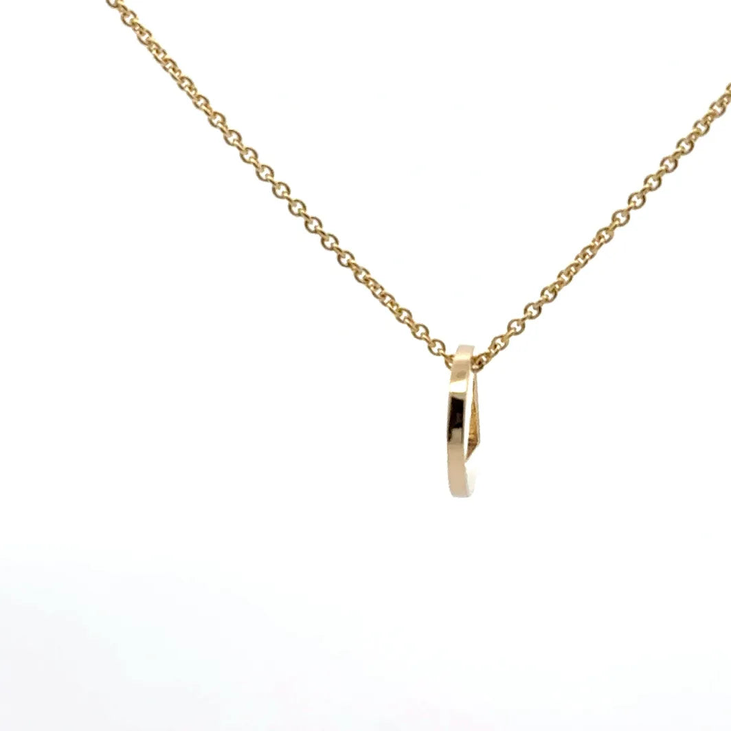 Small 14K Gold Medallion
