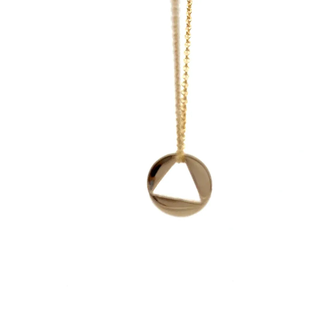 Small 14K Gold Medallion