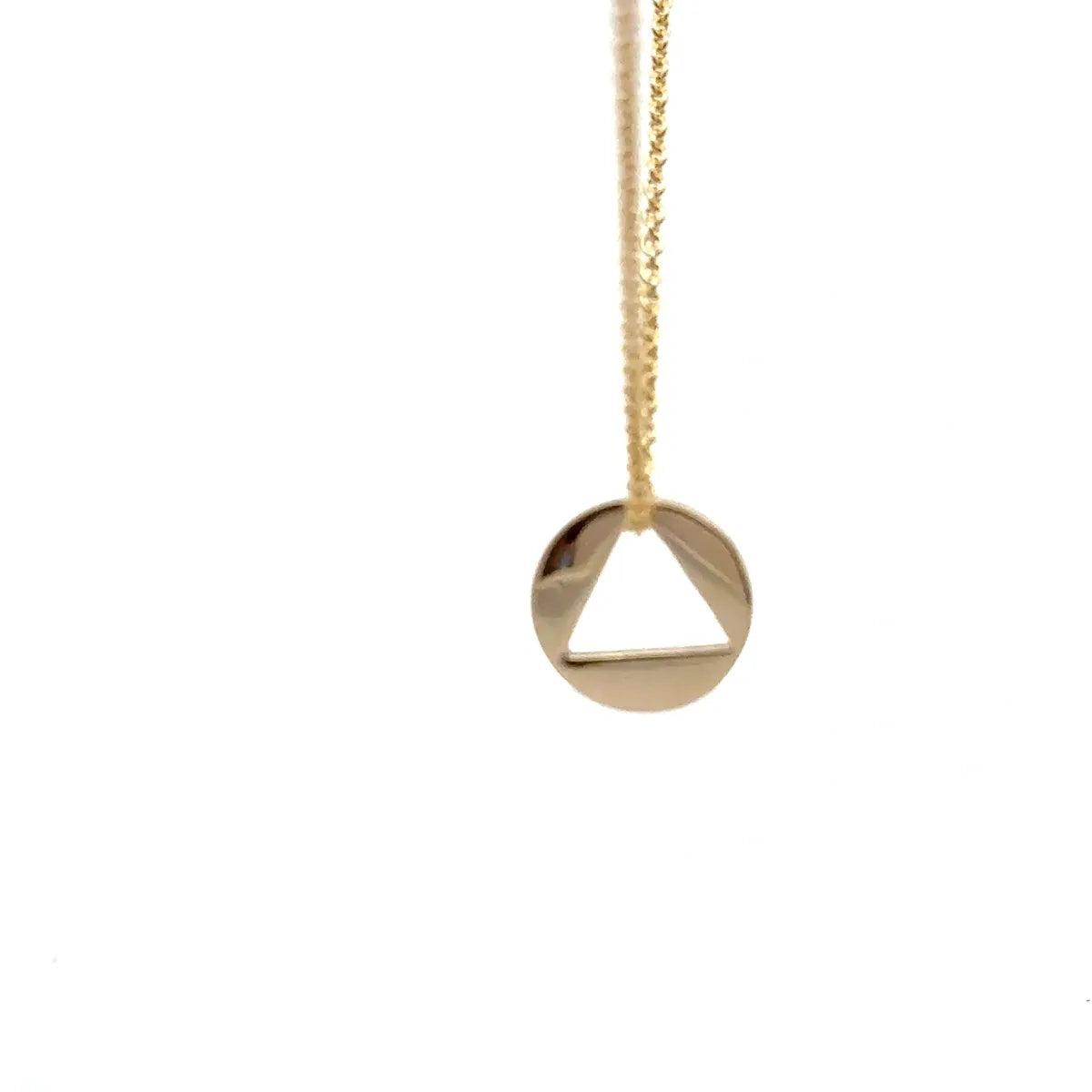 Small 14K Gold Medallion