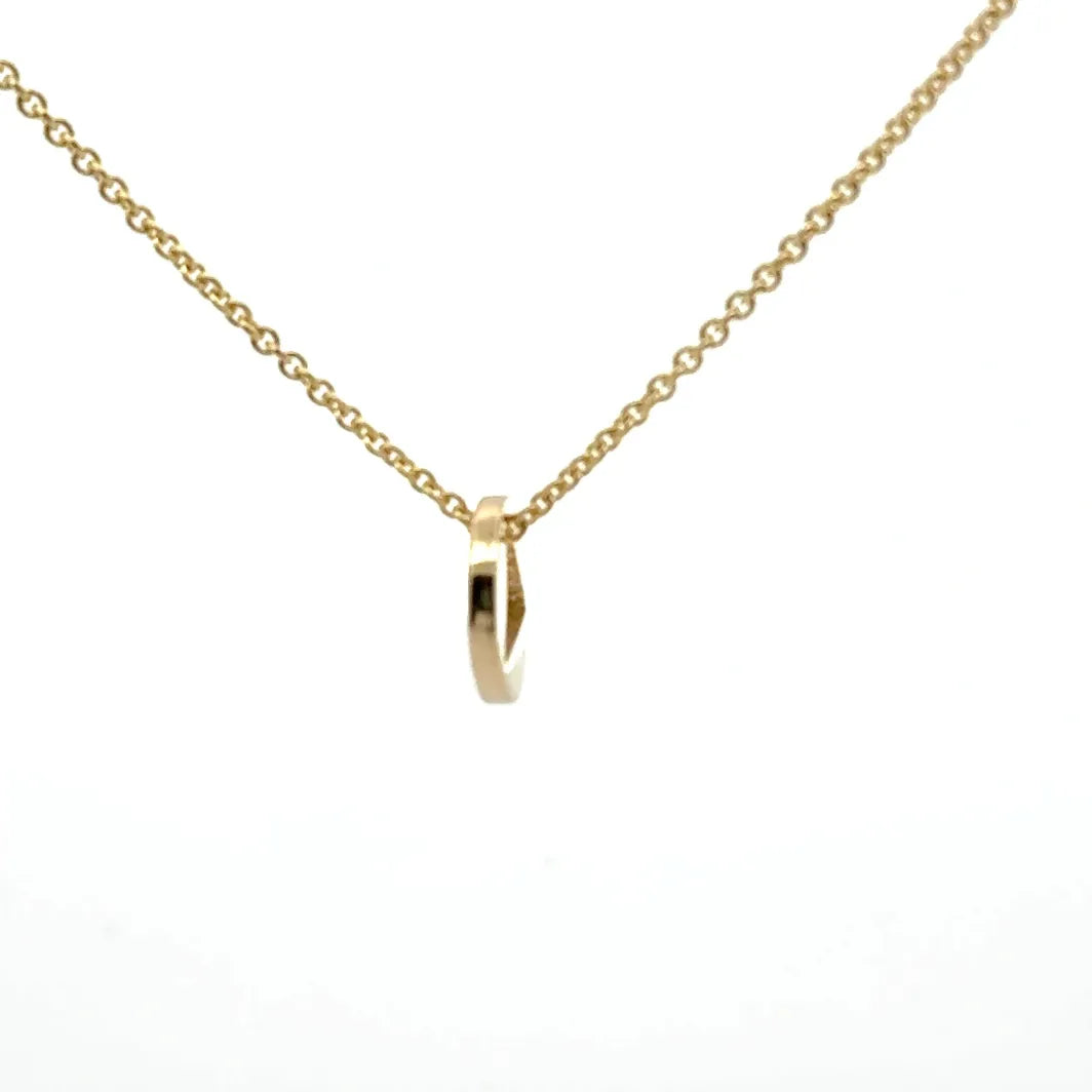 Mini 14K Gold Medallion